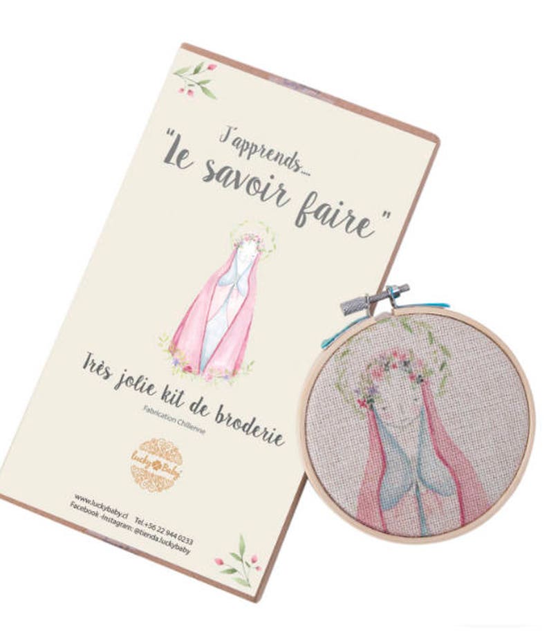 Embroidery kit tutorial beginner embroidery Etsy