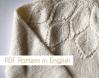 Toddler Girl knitting Pattern, Girl Sweater knitted Pattern,  Girl Knitting Pattern, Baby Knit Sweater Pattern, pdf pattern in English