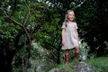 Hand Knitted Cotton Baby Girl Dress - Taupe Knit, Made to Order product logo