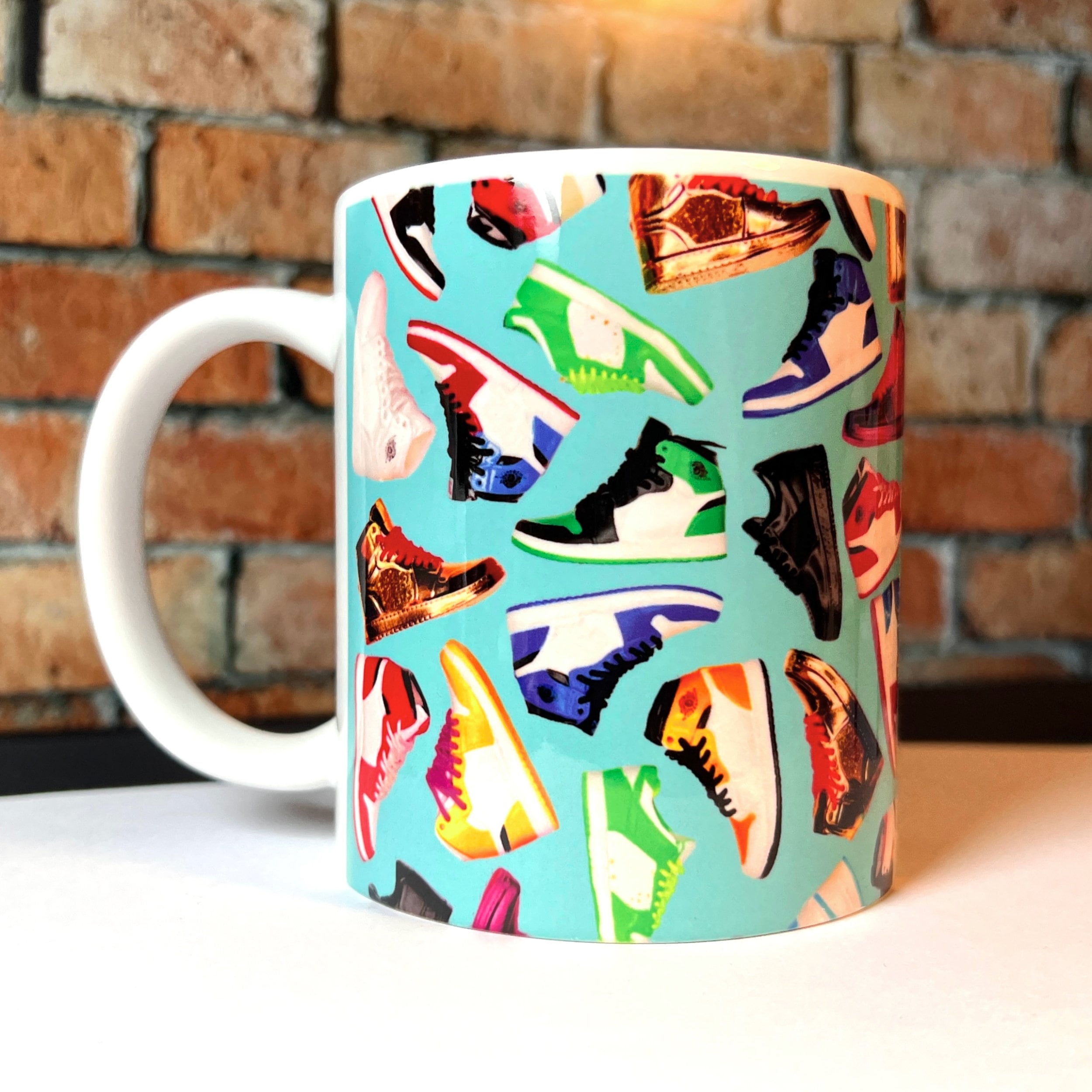 Trainers Mug Blue Ceramic Sneakers Fashion Shoes Lovers Footwear Air Jordans Hot Drinks Cup Girls Boys Gifts Teenagers Sneakerheads Ni Ke Etsy