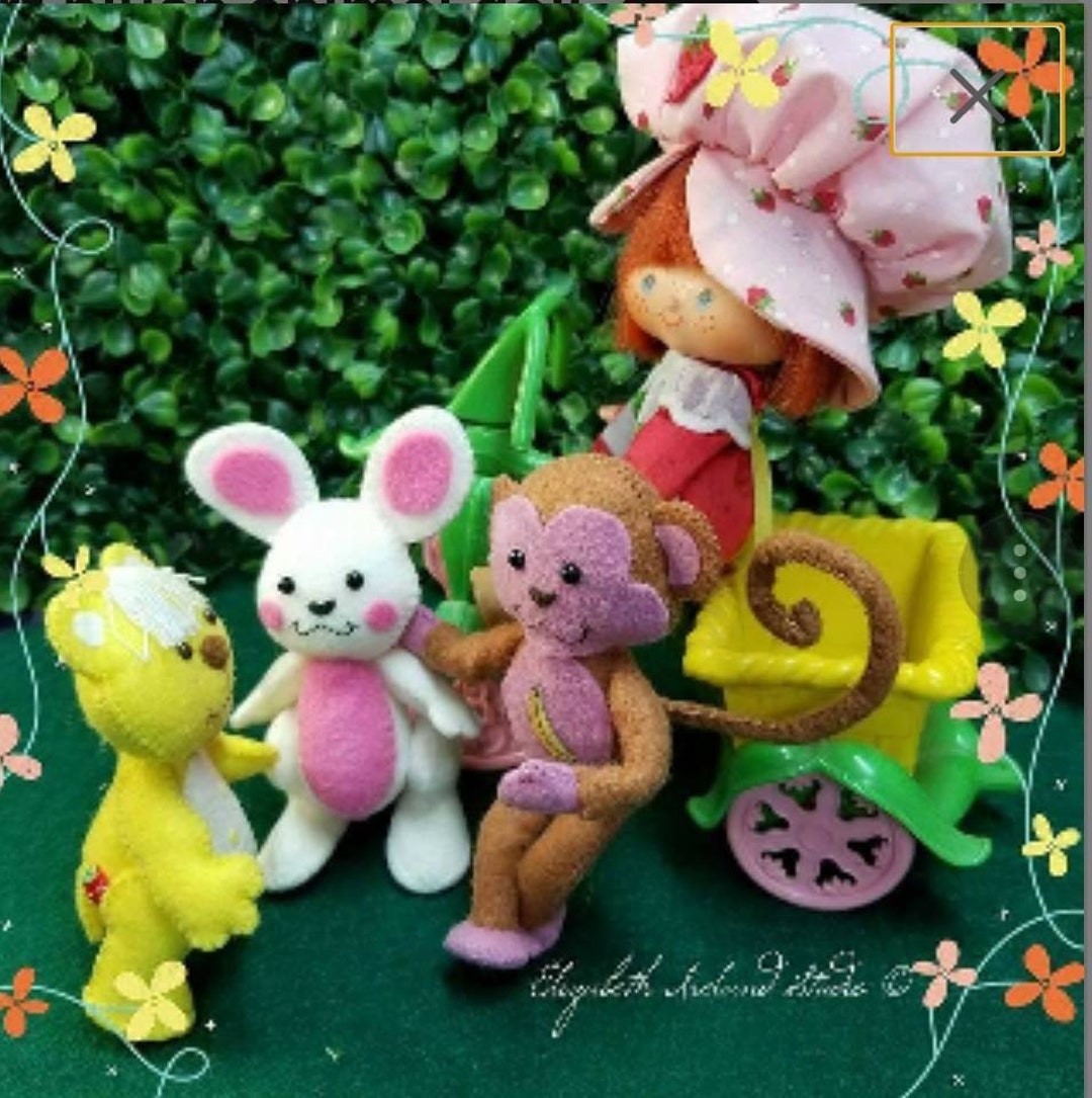 Hopsalot Rabbit 3pc: HOPSALOT Bunny Rabbit, Jelly Bear, RHUBARB Monkey vintage 1980s ...