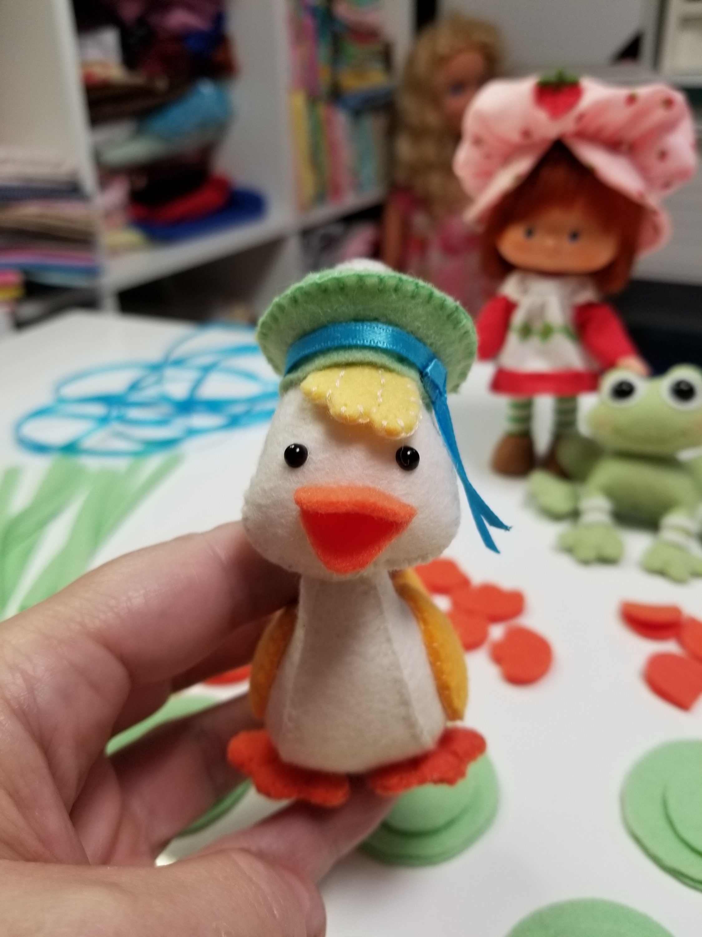 6 DIY Lalafanfan PAPER DUCK Valentine's Day party ♥️ Duck clothes and  accessories 