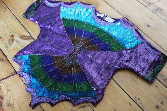Vintage Sequin Top