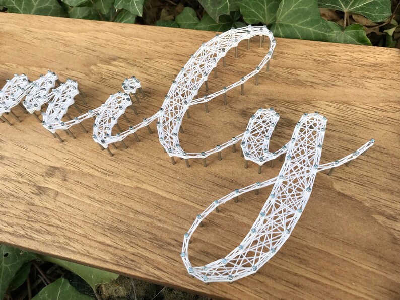Family String Art Family Sign String Art Sign String Art Etsy