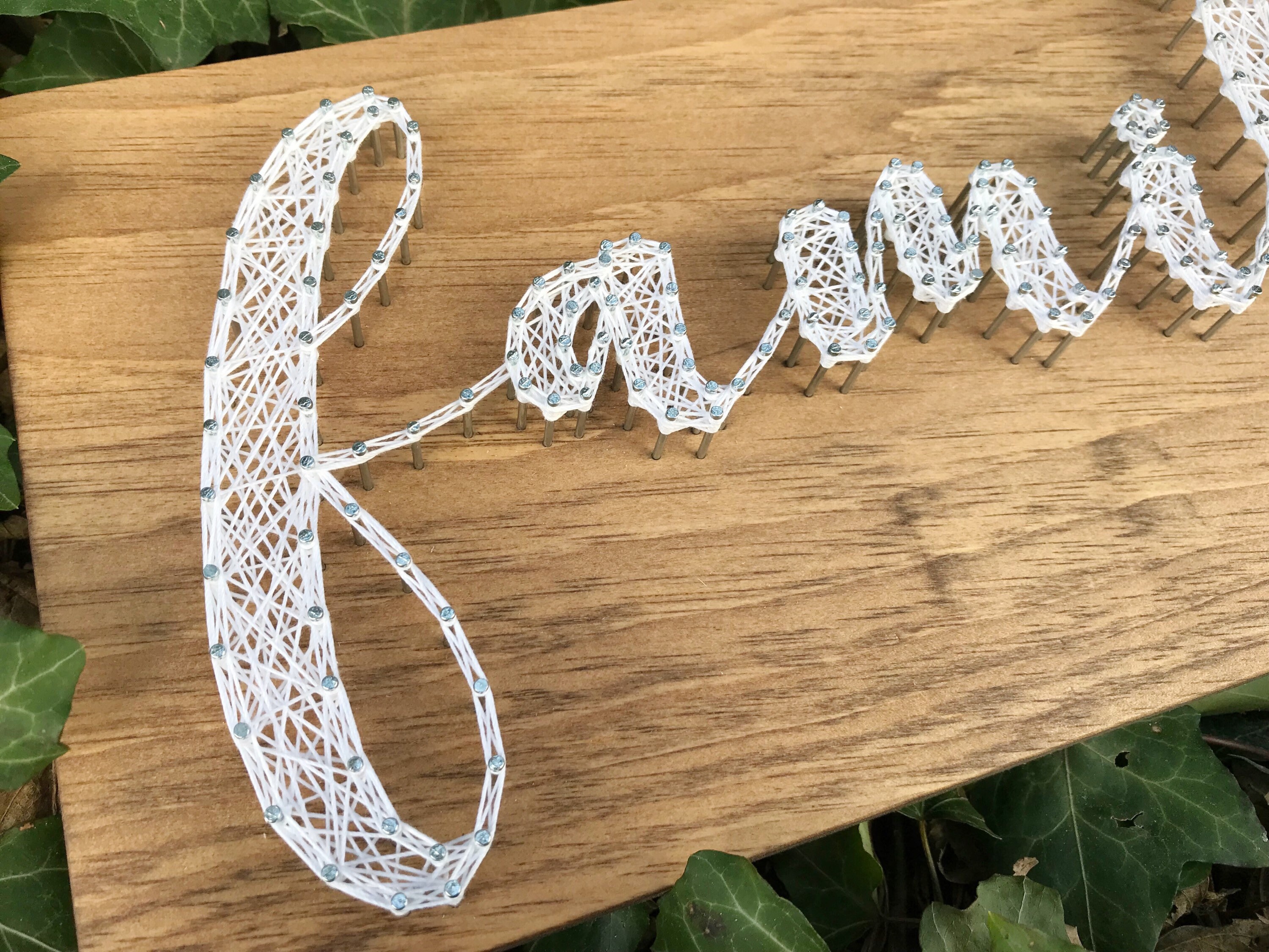 Family String Art Family Sign String Art Sign String Art Etsy