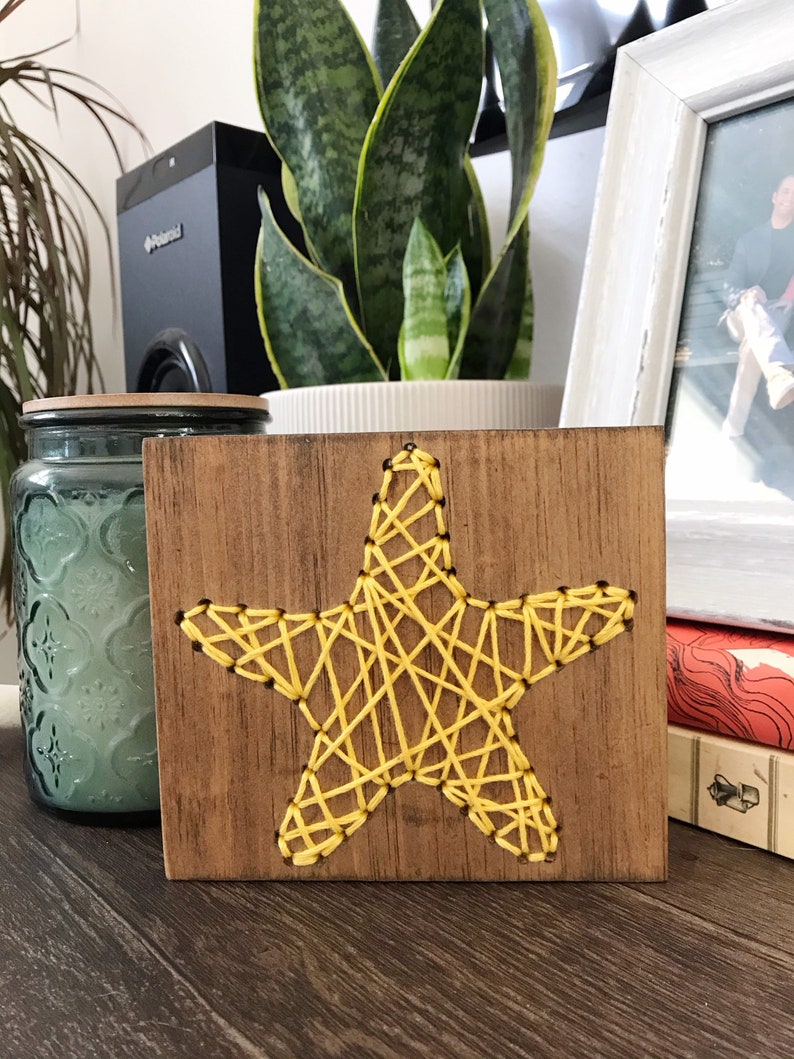 Mini String Art Kit String Art DIY Kit Wood Sign Craft Etsy