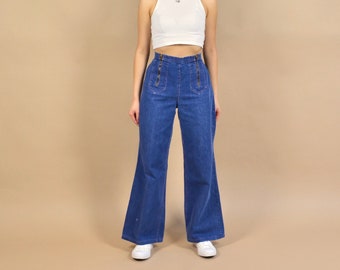 Double Zipper Jeans - Etsy