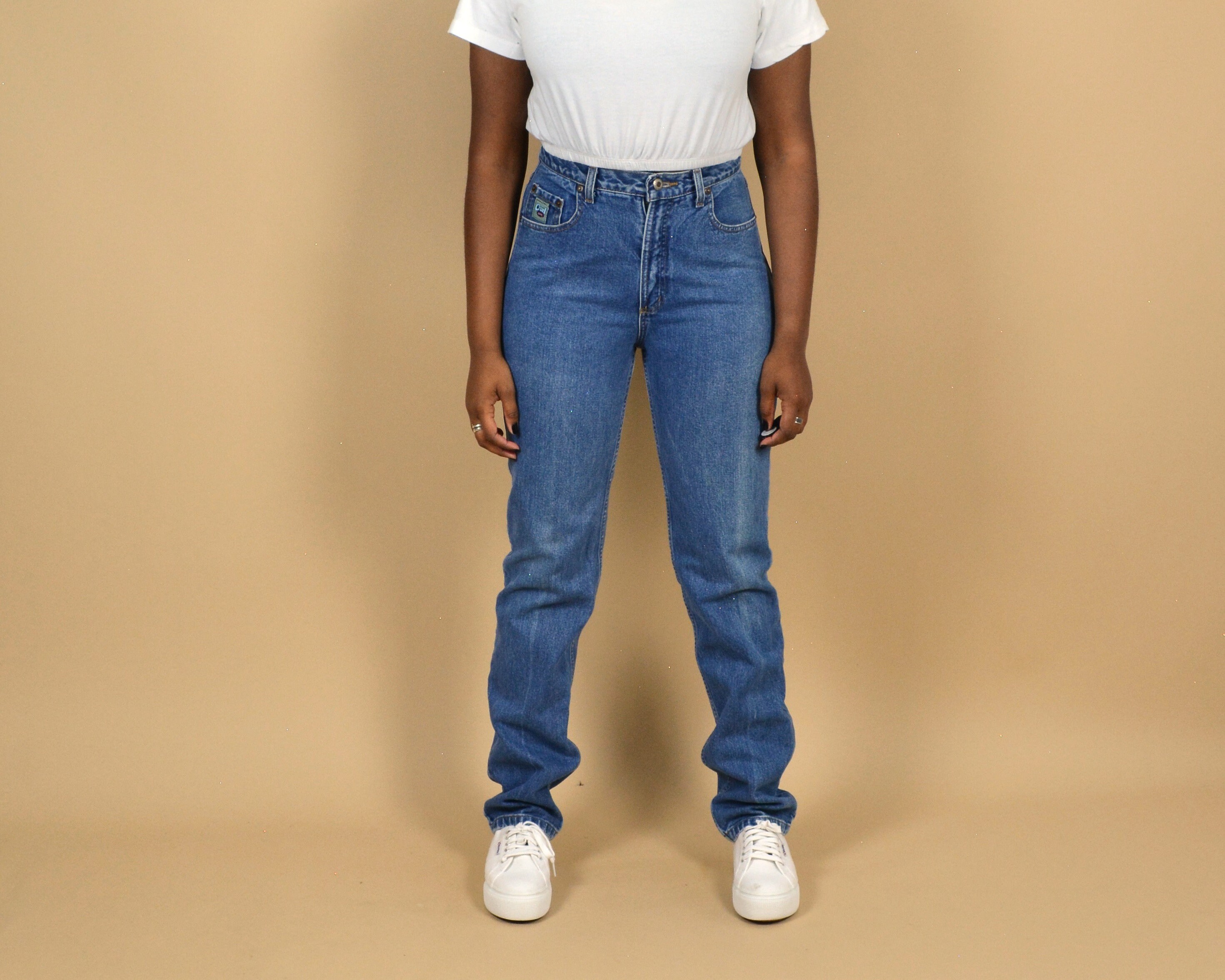 Cruel Girl Size 28 High Rise Denim Jeans Etsy UK
