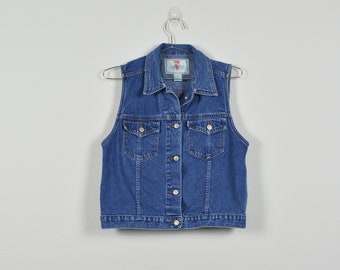 Levi's Dark Wash Vintage Denim Vest