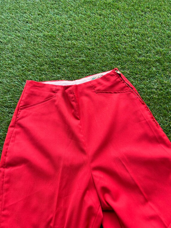 Dickson Jenkins Side Zip 50s/60s Red Pants - image 6