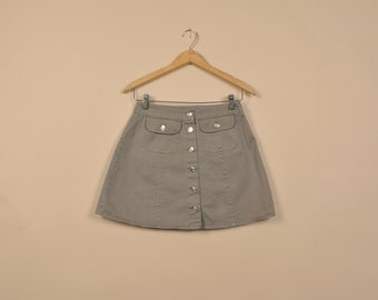 A Byer Button Fly Vintage Skirt