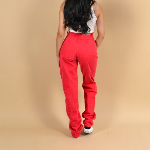 Panhandle shops Slim Size 22 XXS Red Vintage Western Jeans