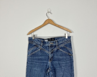 rocky mountain low rise slim western denim jeans