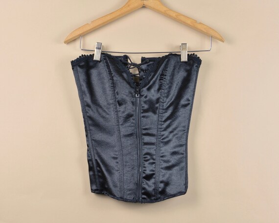 Fredericks of Hollywood Size S Black Corset Top