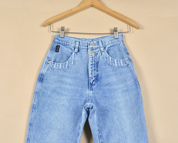 Wrangler Silverlake Size 23 Vintage Denim High Ris