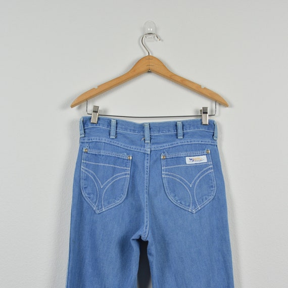 Wrangler Vintage Denim 70s Blue Jeans - image 2