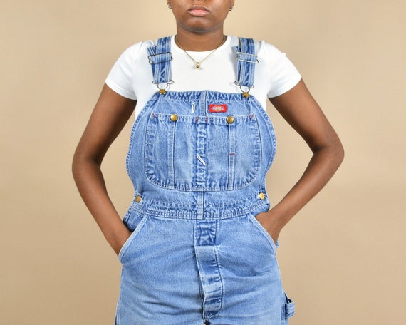 Dickies S/M Vintage Denim Dungaree Overalls
