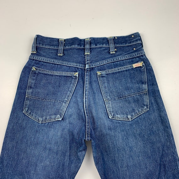 50s Size 25 JCP Foremost Selvedge Workwear Vintag… - image 8