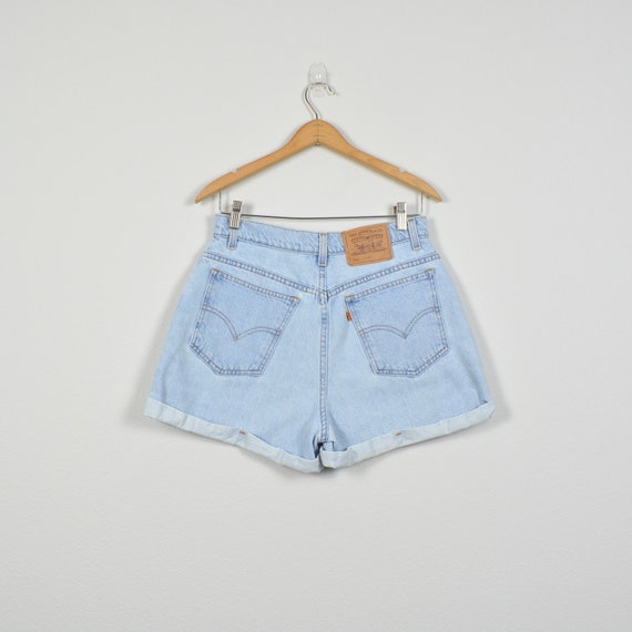 Levi's 954 Light Wash Vintage Denim Shorts