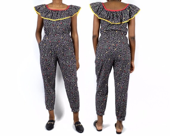 Focus Vintage Size XS/S Petite Printed Tapered Leg