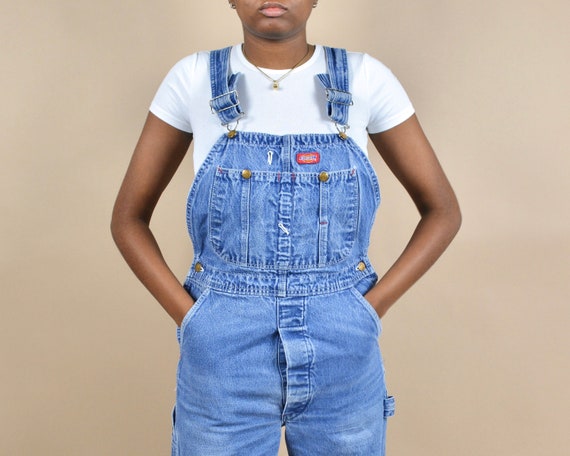 Dickies S/M Vintage Denim Dungaree Overalls