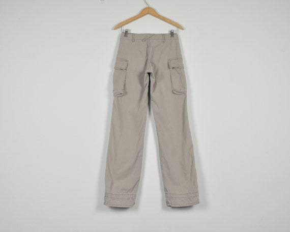 Tavimart Pink Baggy Cargo Pants Y2K Low Rise with Big Pocket Relaxed Fit Combat Pants Women