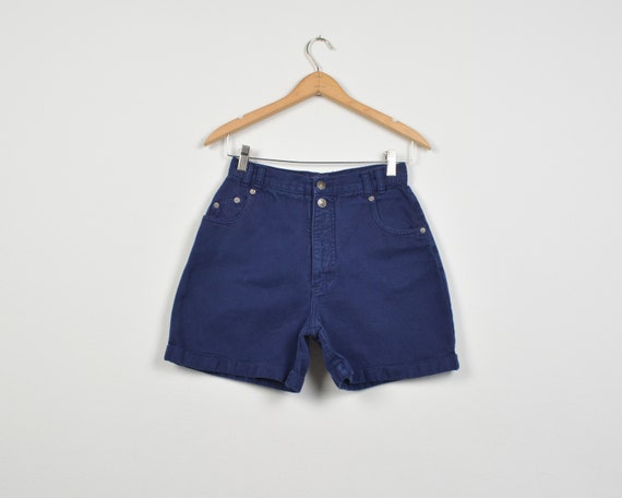 The Limited Size 25 Dark Wash Vintage Denim Shorts - image 1