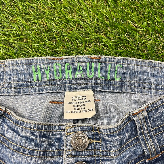 Hydraulic 2000s Low Rise Flare Light Wash Jeans Gem