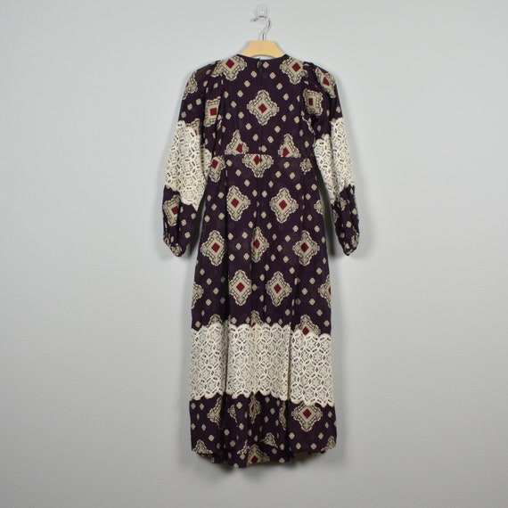 1970s Thea Porter Neiman Marcus Cotton Gauz Boho … - image 6