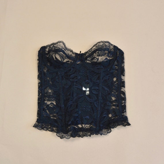 Fredericks of Hollywood Vintage 34 Lace Strapless