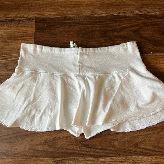 Aero 2000s Micro Mini White Pleated Skirt - image 5