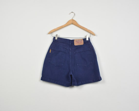 The Limited Size 25 Dark Wash Vintage Denim Shorts - image 2