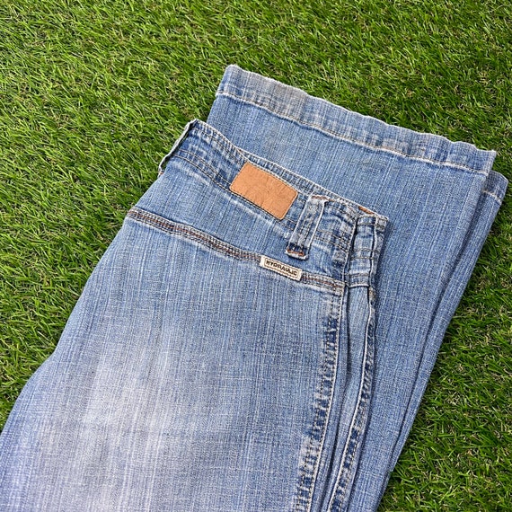 Hydraulic 2000s Low Rise Flare Light Wash Jeans - image 3