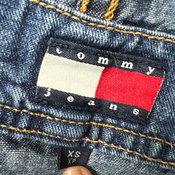 Tommy Hilfiger 2000s Short Denim Overalls - image 6