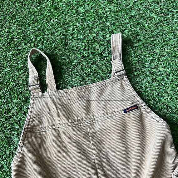Landlubber Tan Corduroy 70s Flared Jumpsuit - image 6