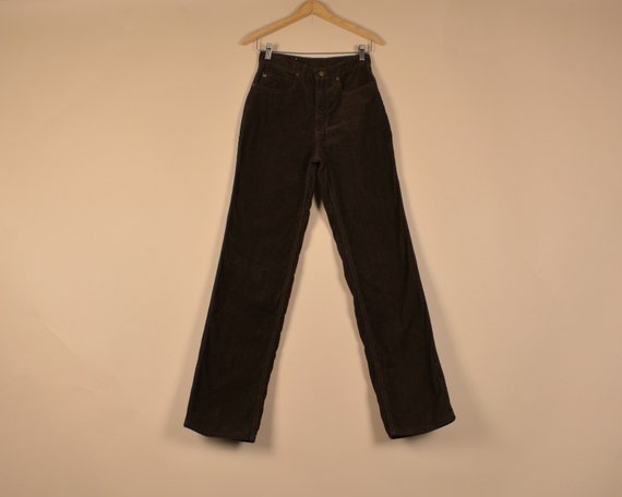 70s Brown Corduroy Vintage Pants - image 2