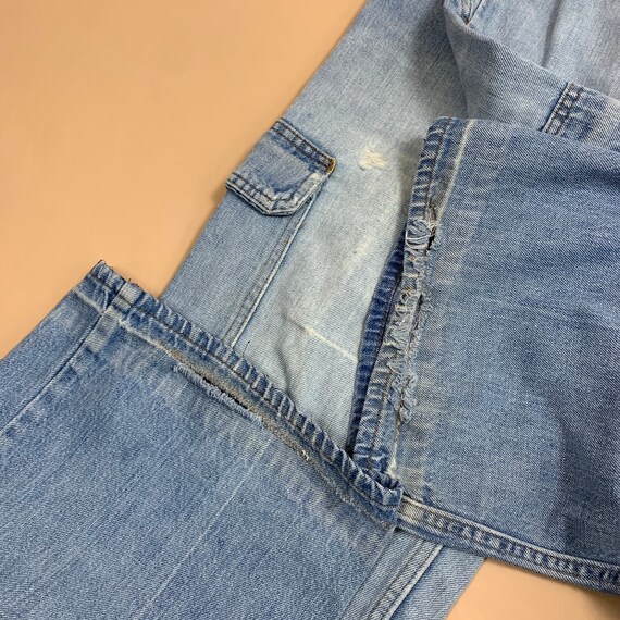 Levi's 70s Fresh Produce Carrot Tab Flare Vintage Den… - Gem