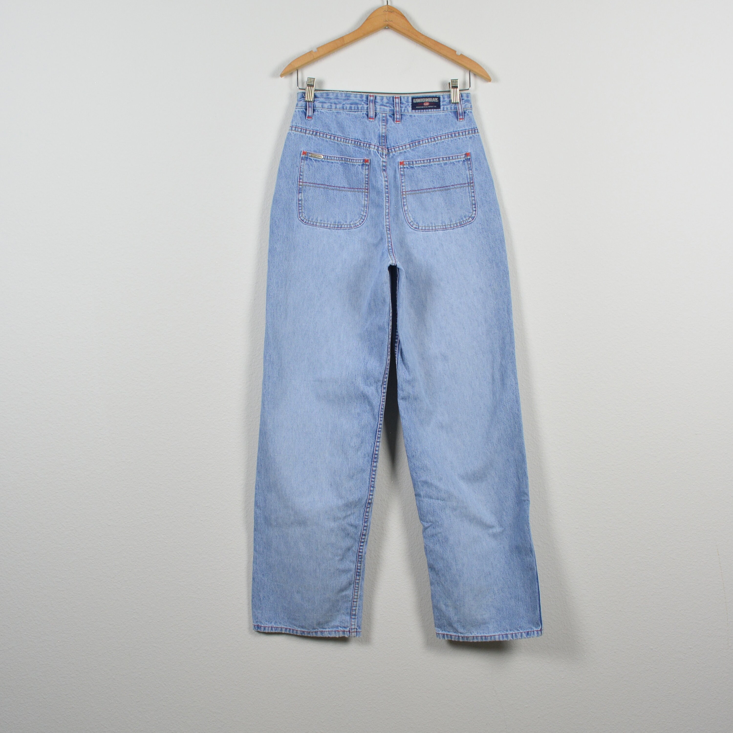 Unionbay Size 26 Wide Leg Baggy Fit Vintage Denim Jeans - Etsy