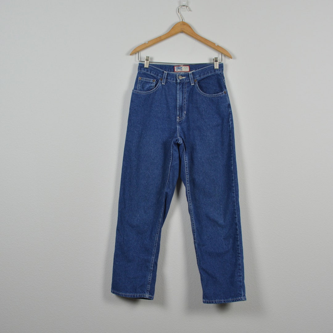 Dark Wash Vintage Cargo Jeans