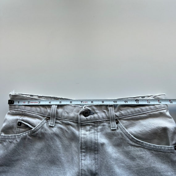 Levi's Grey 550 Vintage Cutoff Denim Shorts - image 3