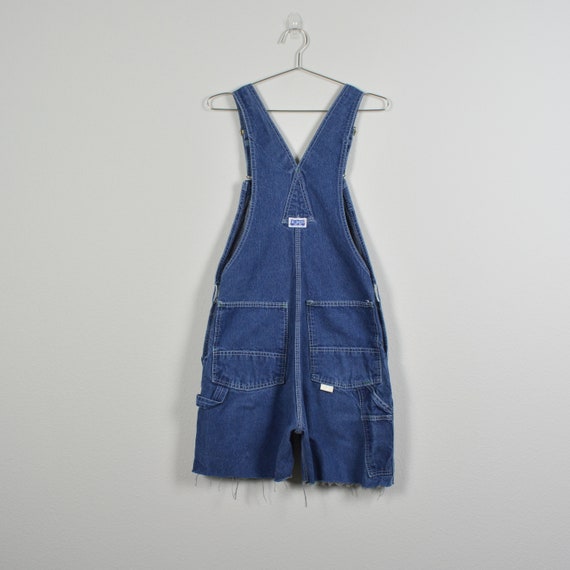 Big Smith Denim Cutoff Overall Shorts - image 2