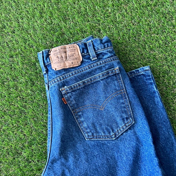 Levi's 517 Dark Wash Vintage Denim Jeans - image 4