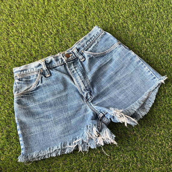 Wrangler 70s Cutoff Denim Shorts - image 4