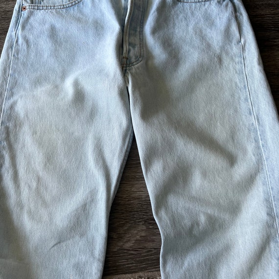 Levi's 501 Light Wash Vintage Denim Jeans - image 5