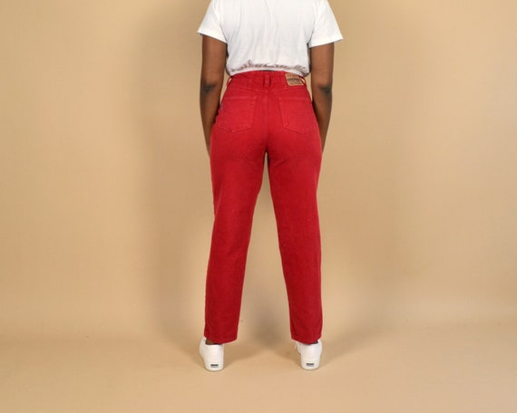 Unionbay Size 26 Red Vintage Denim Jeans - image 3