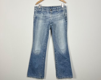 Vintage Diesel Flared Jeans, Low-rise Denim, Y2K Style (W29) - Etsy