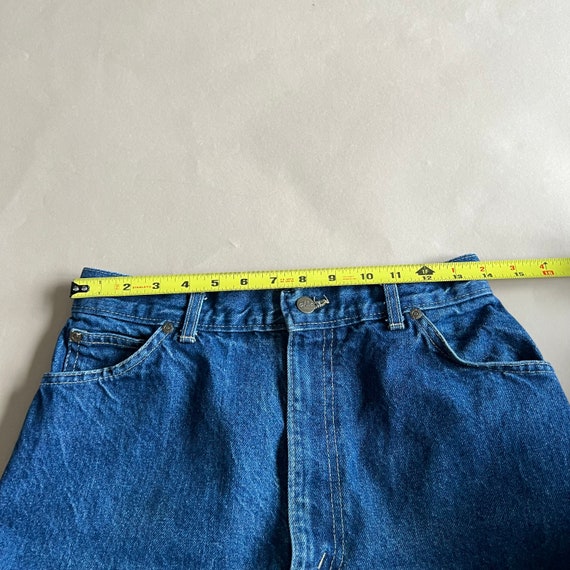 Chic Size 27 Dark Wash Vintage Denim Jeans - image 7