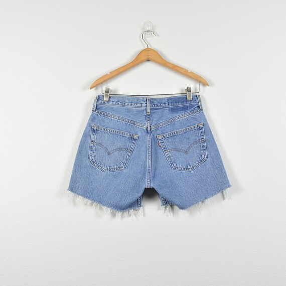 Levi's 501 Cutoff Distressed Denim Shorts