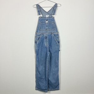 calvin klein denim overall dress Calvin Klein Jeans sleeveless denim dress in mid wash