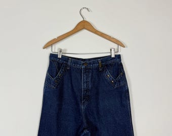 rockies dark wash size 28 vintage denim jeans